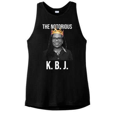 The Notorious KBJ Ketanji Brown Jackson Supremes Court Justice Ladies PosiCharge Tri-Blend Wicking Tank