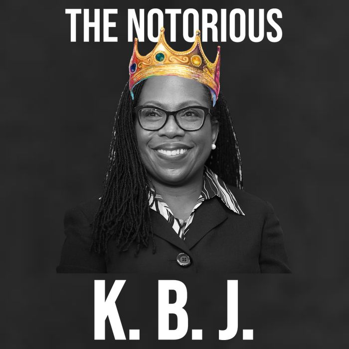The Notorious KBJ Ketanji Brown Jackson Supremes Court Justice Cool Comfort Performance Bucket Hat
