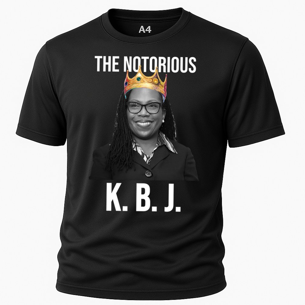 The Notorious KBJ Ketanji Brown Jackson Supremes Court Justice Cooling Performance Crew T-Shirt