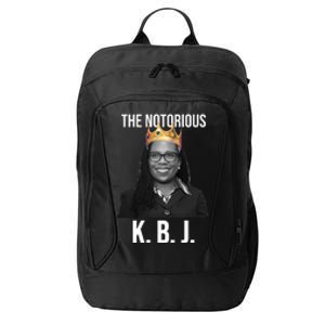 The Notorious KBJ Ketanji Brown Jackson Supremes Court Justice City Backpack