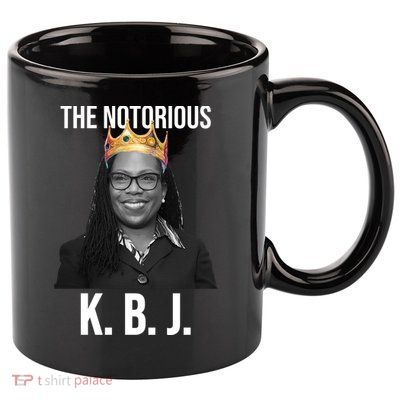 The Notorious KBJ Ketanji Brown Jackson Supremes Court Justice 11oz C Handle Ceramic Mug