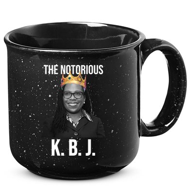 The Notorious KBJ Ketanji Brown Jackson Supremes Court Justice 15oz Campfire Ceramic Mug