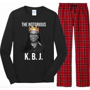 The Notorious KBJ Ketanji Brown Jackson Supremes Court Justice Long Sleeve Pajama Set