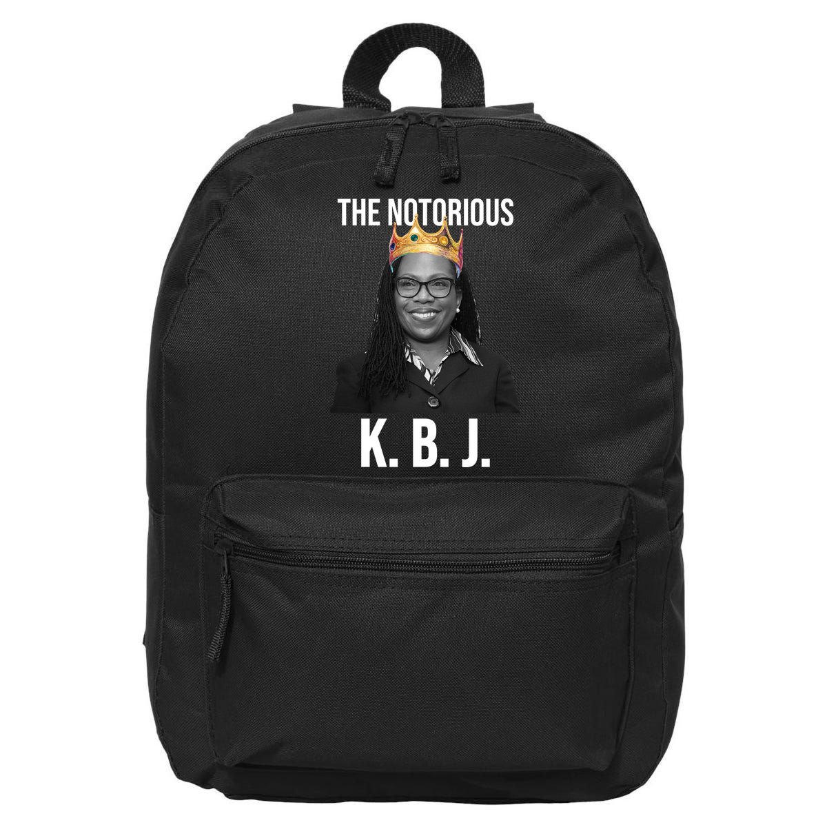 The Notorious KBJ Ketanji Brown Jackson Supremes Court Justice 16 in Basic Backpack