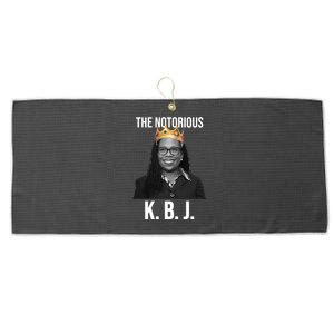 The Notorious KBJ Ketanji Brown Jackson Supremes Court Justice Large Microfiber Waffle Golf Towel