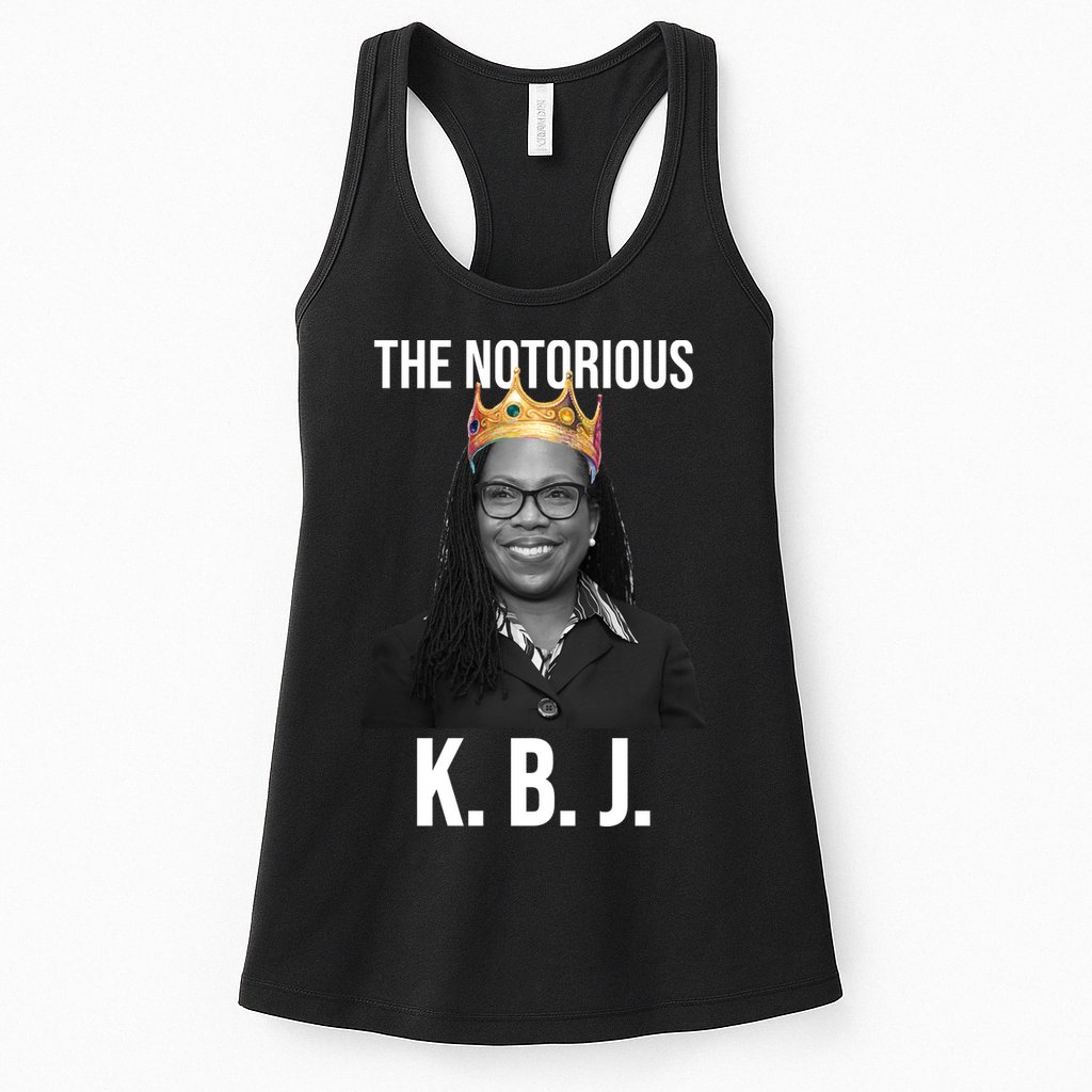 The Notorious KBJ Ketanji Brown Jackson Supremes Court Justice Womens Tank Top