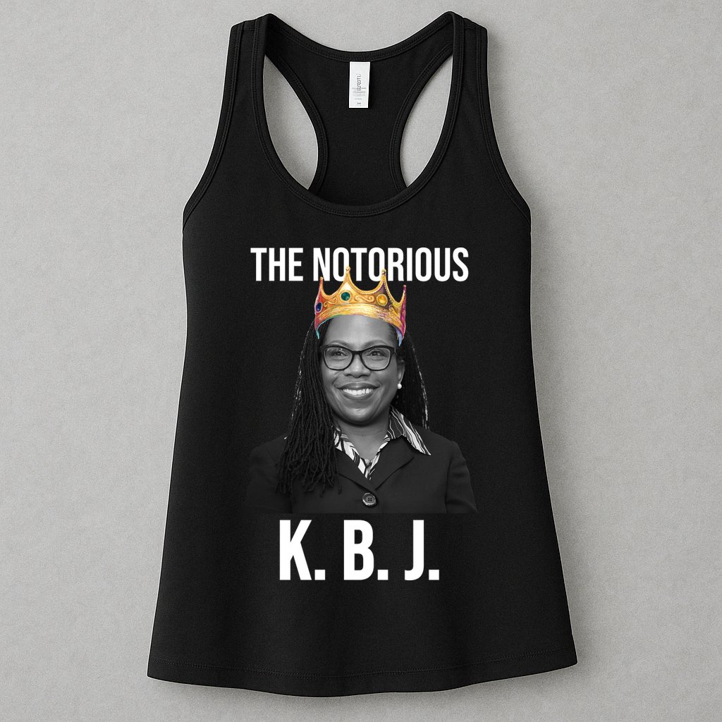 The Notorious KBJ Ketanji Brown Jackson Supremes Court Justice Womens Tank Top
