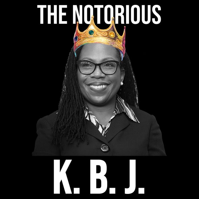 The Notorious KBJ Ketanji Brown Jackson Supremes Court Justice Womens Tank Top