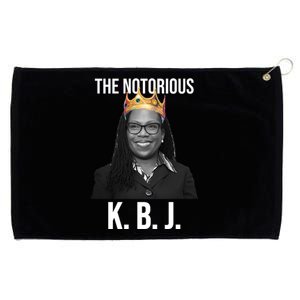 The Notorious KBJ Ketanji Brown Jackson Supremes Court Justice Grommeted Golf Towel