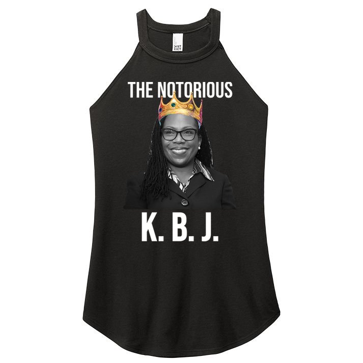 The Notorious KBJ Ketanji Brown Jackson Supremes Court Justice Women's Perfect Tri Rocker Tank