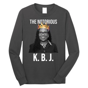 The Notorious KBJ Ketanji Brown Jackson Supremes Court Justice Long Sleeve Shirt