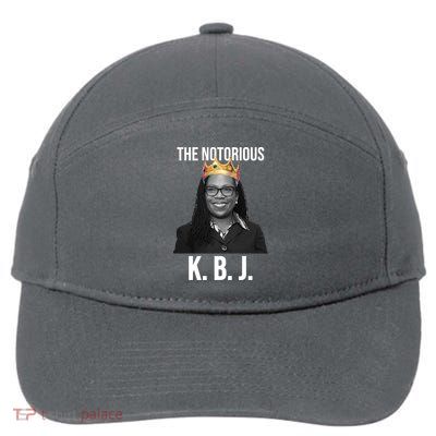 The Notorious KBJ Ketanji Brown Jackson Supremes Court Justice 7-Panel Snapback Hat