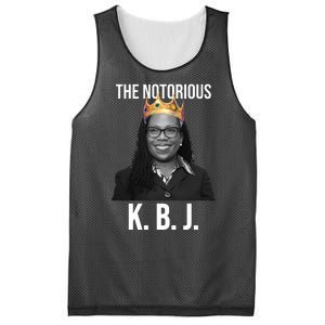 The Notorious KBJ Ketanji Brown Jackson Supremes Court Justice Mesh Reversible Basketball Jersey Tank