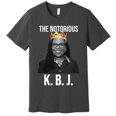 The Notorious KBJ Ketanji Brown Jackson Supremes Court Justice Premium T-Shirt