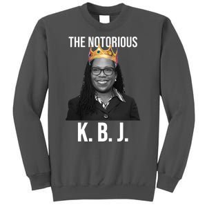 The Notorious KBJ Ketanji Brown Jackson Supremes Court Justice Tall Sweatshirt