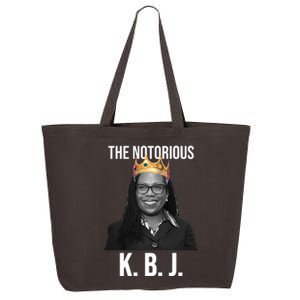 The Notorious KBJ Ketanji Brown Jackson Supremes Court Justice 25L Jumbo Tote