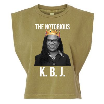 The Notorious KBJ Ketanji Brown Jackson Supremes Court Justice Garment-Dyed Women's Muscle Tee