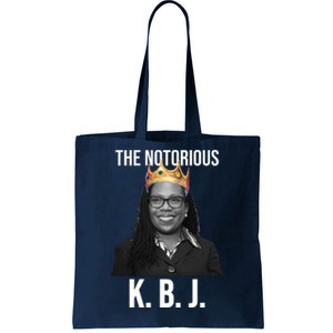 The Notorious KBJ Ketanji Brown Jackson Supremes Court Justice Tote Bag