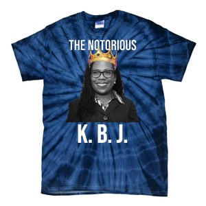 The Notorious KBJ Ketanji Brown Jackson Supremes Court Justice Tie-Dye T-Shirt