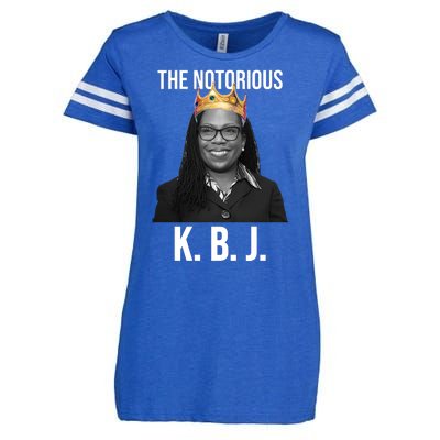 The Notorious KBJ Ketanji Brown Jackson Supremes Court Justice Enza Ladies Jersey Football T-Shirt