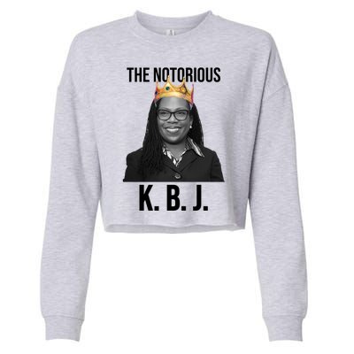 The Notorious KBJ Ketanji Brown Jackson Supremes Court Justice Cropped Pullover Crew