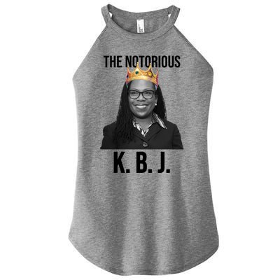 The Notorious KBJ Ketanji Brown Jackson Supremes Court Justice Women's Perfect Tri Rocker Tank