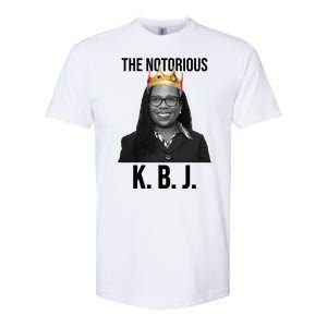 The Notorious KBJ Ketanji Brown Jackson Supremes Court Justice Softstyle CVC T-Shirt