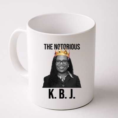 The Notorious KBJ Ketanji Brown Jackson Supremes Court Justice Coffee Mug