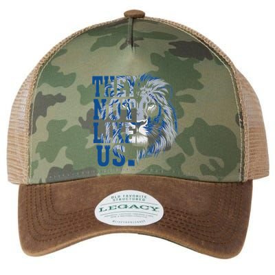 They Not Like Us Lion Legacy Tie Dye Trucker Hat