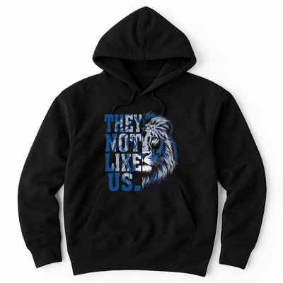 They Not Like Us Lion Hoodie