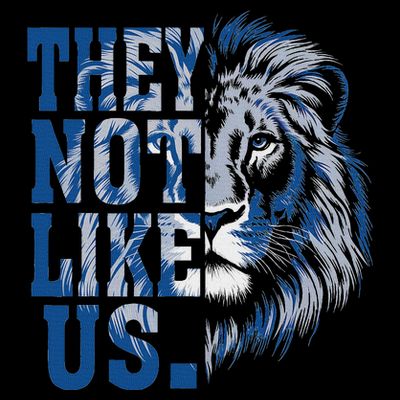 They Not Like Us Lion T-Shirt