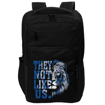 They Not Like Us Lion Impact Tech Backpack