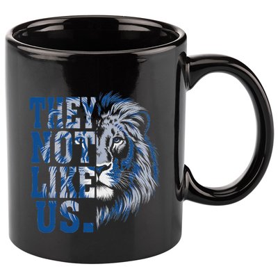 They Not Like Us Lion 11oz C Handle Ceramic Mug