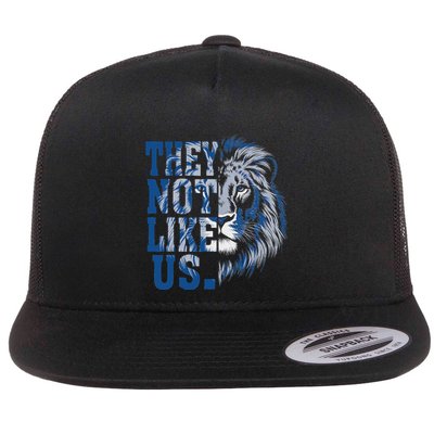 They Not Like Us Lion Flatbill Hat