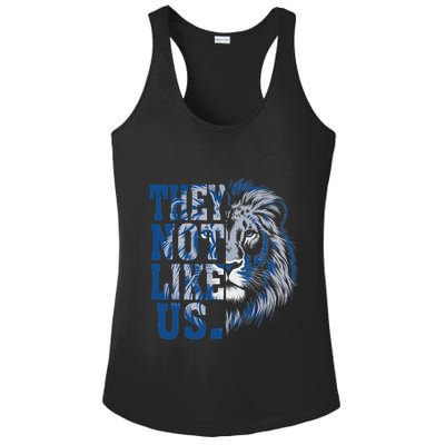 They Not Like Us Lion Ladies PosiCharge Competitor Racerback Tank