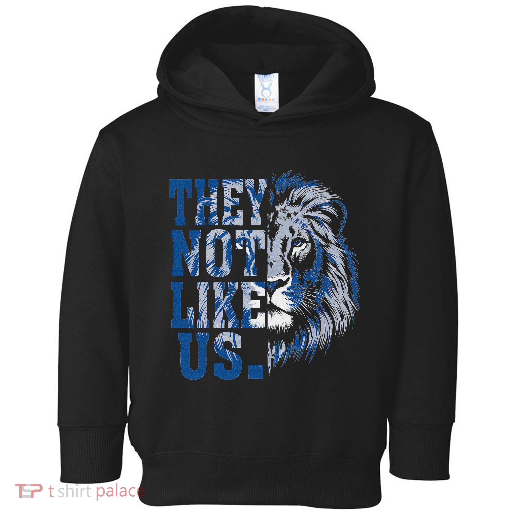 They Not Like Us Lion Toddler Hoodie