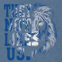 They Not Like Us Lion Garment-Dyed Sweatshirt
