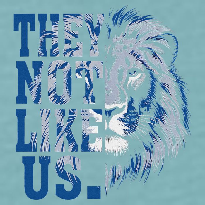 They Not Like Us Lion Sueded Cloud Jersey T-Shirt