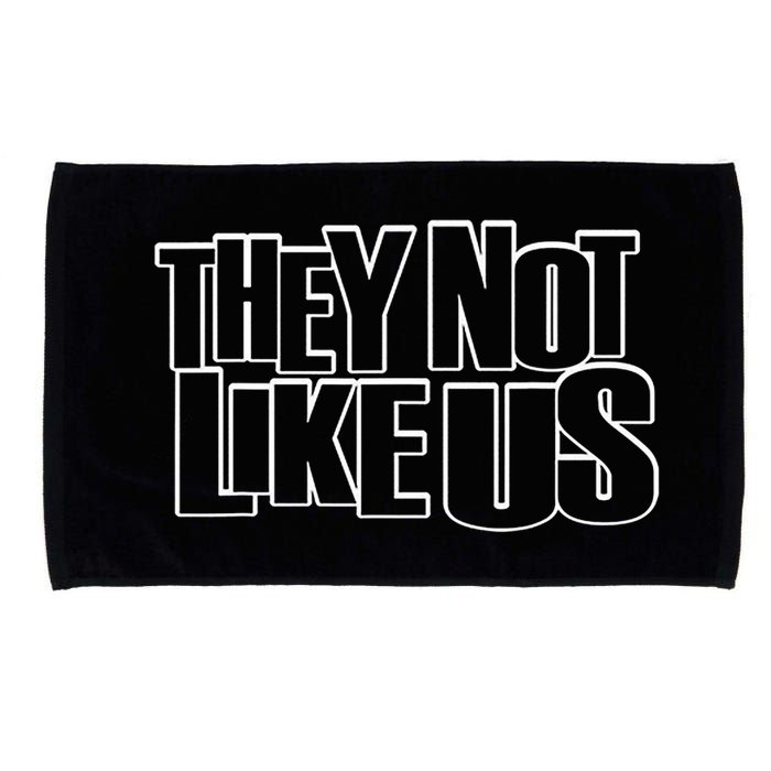 They Not Like Us Microfiber Hand Towel