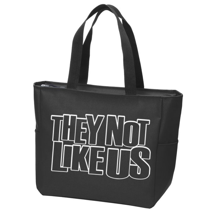 They Not Like Us Zip Tote Bag