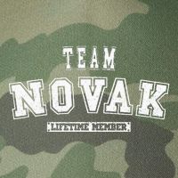 Team Novak Lifetime Member Family Last Name Legacy Tie Dye Trucker Hat