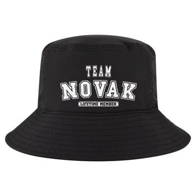 Team Novak Lifetime Member Family Last Name Cool Comfort Performance Bucket Hat
