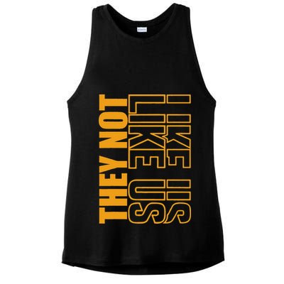 They Not Like Us  Not Like Us  They Not Like Us Ladies PosiCharge Tri-Blend Wicking Tank