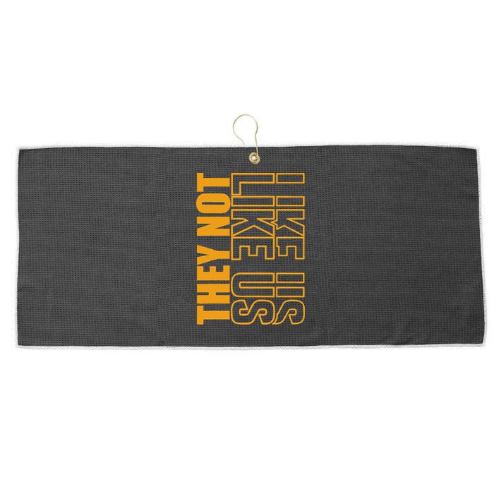 They Not Like Us  Not Like Us  They Not Like Us Large Microfiber Waffle Golf Towel