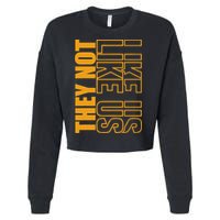 They Not Like Us  Not Like Us  They Not Like Us Cropped Pullover Crew
