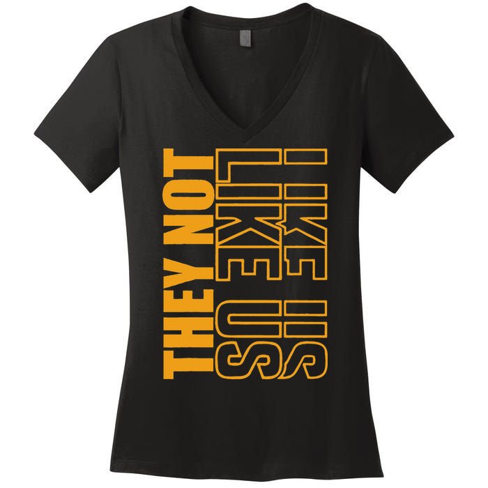 They Not Like Us  Not Like Us  They Not Like Us Women's V-Neck T-Shirt