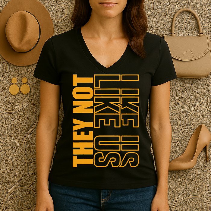 They Not Like Us  Not Like Us  They Not Like Us Women's V-Neck T-Shirt