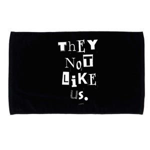 They Not Like Us Microfiber Hand Towel