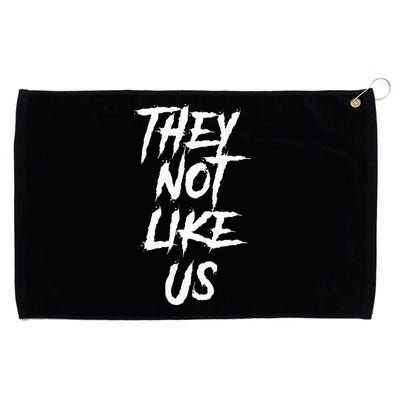 They Not Like Us Grommeted Golf Towel