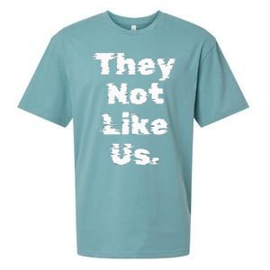 They Not Like Us Sueded Cloud Jersey T-Shirt